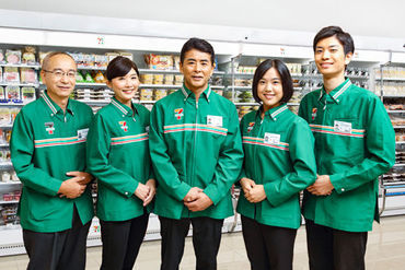 セブンイレブン 東大阪善根寺町３丁目店 アルバイトスタッフ大募集！2/28から経営者が変わるので、みんなでお店を作り上げていきましょう！地域密着！