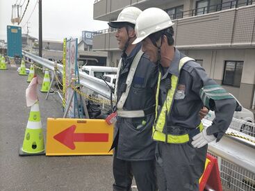 「助かったよ」「ありがとう！」
など直接感謝の言葉を貰うことが多く
社会の役に立っていることをしっかり実感できます♪