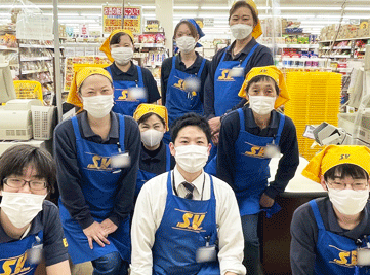 スーパーバリュー ロピア練馬大泉店 お肉が自慢のロピアと
地域密着・高品質低価格のスーパーバリューが融合した人気店★
高校生～シニアさんまで幅広く活躍中！