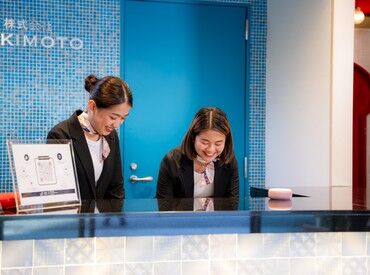 HOTEL S-PRESSO CENTRAL フロントスタッフだけど…
髪色・髪型・ピアス・ネイルなどのおしゃれOK！
そのままのスタイルでぜひご応募ください◎