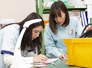 柔軟シフトで働きやすい♪
お子さまの急な体調不良など、
困った時はスタッフ同士でしっかりサポート!