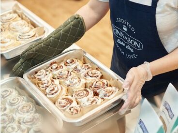 シナボン&シアトルズベストコーヒー ゆめタウン広島店【560】 【未経験歓迎!!】
簡単で覚えやすい★
質問・相談もお気軽に♪
髪型・髪色自由◎