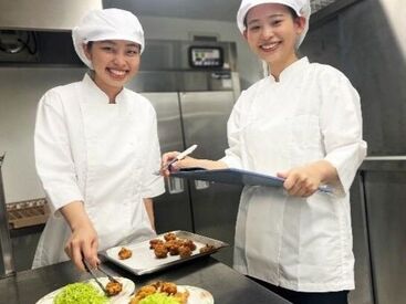 一冨士フードサービス株式会社/和泉市立和泉中学校 仕事と家庭・プライベートを無理なく両立！
平日15時までの勤務で、
土日祝はしっかりお休みなので主婦(夫)さんも安心◎