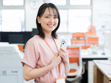 ビジネスマナーやコミュニケーション力が自然とアップ◎↑
今後のキャリアにも活かせます！
※画像はイメージ