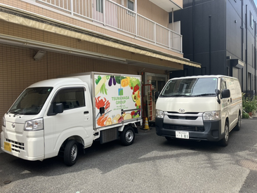 メディアでも紹介された
よこはまチーズケーキや季節のチーズケーキなどを配送!
画像にある車種を運転◎