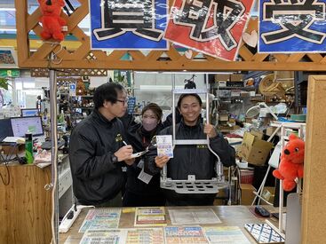 とても優しく陽気なスタッフが親切、丁寧に指導をさせていただきますので、未経験者でも安心してスタートできます♪