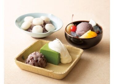 老舗甘味処「紀の善」 あんみつや抹茶ババロアが大人気！
根強いファン多数の甘味処◎
伝統を守りつつ、一緒に新たな歴史をつくりませんか？