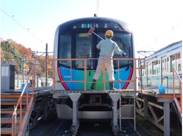 株式会社整電社　※勤務地：西武鉄道株式会社 小手指車両所内 ＜レアバイト＞普段は入れない車両基地が職場♪
未経験OK◎鉄道をキレイに保つお仕事をお任せ！
