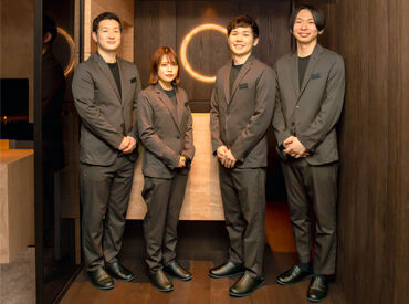 BAR SAUNA サウナだけじゃない♪人間関係もあったかい職場◎
居心地のいい雰囲気で"社会人の基礎"を磨けます♪
*現在14名のスタッフが在籍*