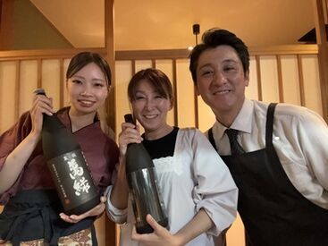 旬彩処　まつ川 四季折々の食材が楽しめる、「旬彩処　まつ川」。
接客が苦手な方も安心の、完全裏方ポジションです！
未経験も大歓迎♪
