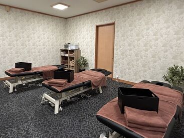 大幅リニューアルで内装も一新！
きれいな職場で働けます♪