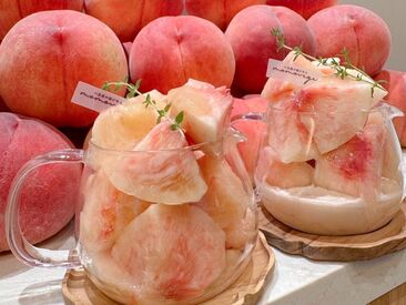 パン職人さんも歓迎◎
momovegeはフルーツを扱うカフェなので、フルーツの管理についても学べます！