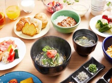 WBF 札幌中央_ＶＣ ホテルの朝食スタッフ★朝から昼過ぎまでの勤務だからプライベートも充実♪
家事経験を活かして気軽に働けます◎