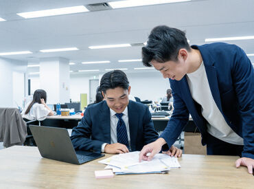 先輩スタッフが慣れるまでしっかりサポートします!