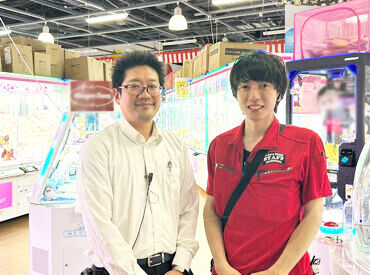 東京レジャーランドお台場店 未経験の方も大歓迎♪
安心・丁寧な研修サポートがあるので
どなたでもお気軽にご応募ください◎