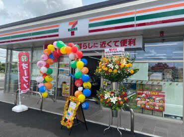 セブンイレブン 越谷新方橋店 幅広い年代の従業員さんが活躍中！フレンドリーな従業員さんが多いので楽しく働けます！未経験でもOK！