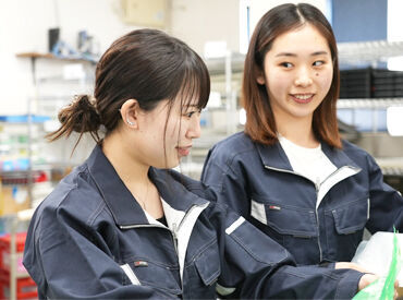株式会社ｆ－プランニング　勤務地：彦根市高宮町大手企業内 生産チームの約４割が女性。
だから理解があって安心して働ける職場です。