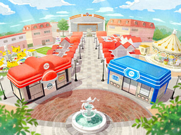 たくさんのポケモンに囲まれながらお仕事♪
ココにしかない体験をお客さまに提供しましょう！