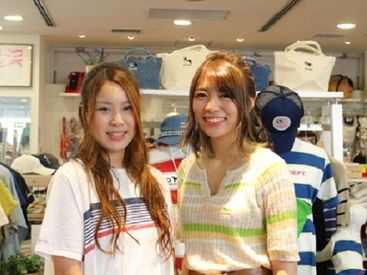 全国にアパレルショップやカフェ、ドッグランを展開★かわいいグッズばかりで、出勤するだけでわくわく♪
※写真は他店舗