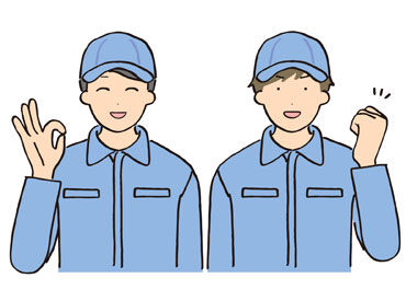 製造業務の経験ゼロでも大丈夫♪
作業の流れは、最初にしっかりレクチャーしますので
未経験の方もご安心ください!