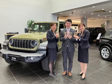JEEP横浜港南　(株)サンオ－タス  学生~シニアの方まで活躍中♪
年齢関係なく仲良しでいつも賑やか*
新人さんと一緒に働けるのを楽しみにしています◎