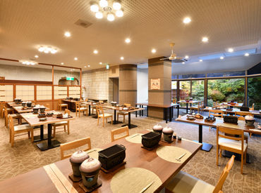 湯の宿 木もれび ≪20～60代まで幅広いSTAFF活躍中≫
主婦さんやWワーカーの方も活躍中★
女性スタッフが現在活躍しております♪