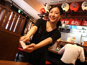 未経験・バイトデビューの方も大歓迎★
マニュアル＆サポート充実で安心して働けます♪