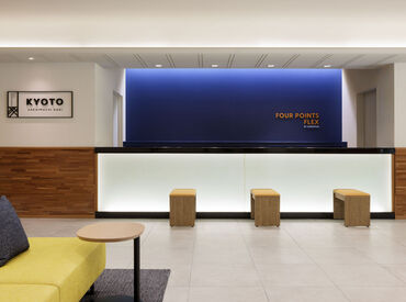 Four Points Flex by Sheraton Kyoto Oike 英語が自然と身につく環境＊
語学力を活かしたい・学びたい方にピッタリ！
もちろん全く自信がない方も歓迎です♪
※学生不可※