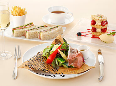 日本橋　ルカフェ　キッチン ガレットやサラダ、スープ、サンドウィッチなどの調理補助をお願いします。