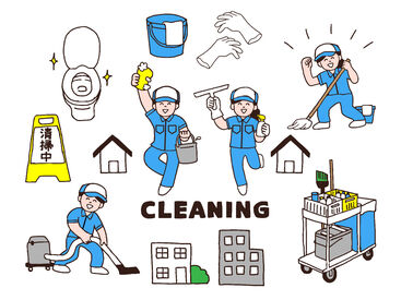 洗濯やカンタンな清掃業務など、
コツコツ作業がメインのお仕事！
自分のペースで働けます◎