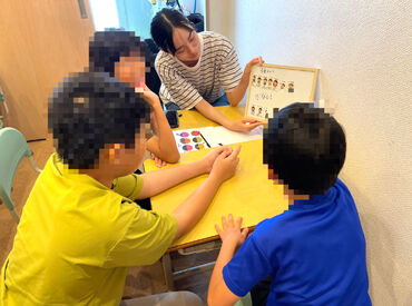 定員10名前後だからこそ、1人1人に合った支援が可能◎
資格を活かして扶養内で働きたいかたにオススメ♪