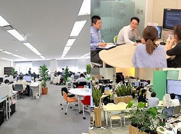 2Fオフィスでは
メンバー同士で協力しながら
業務に取り組んでいます。