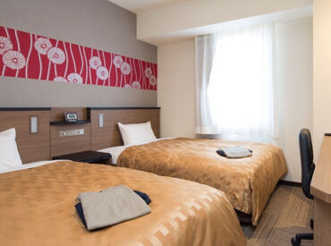 三重交通コミュニティ株式会社　勤務先：三交イン伊勢市駅前 ＼お掃除好きが大集合／
ビジネスホテルの客室清掃で、
モクモクと作業したい方に◎
副業や扶養控除内もOK♪