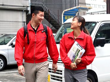 いきなり1人で任せることはありません。
最初は先輩と一緒に進めるので安心です◎