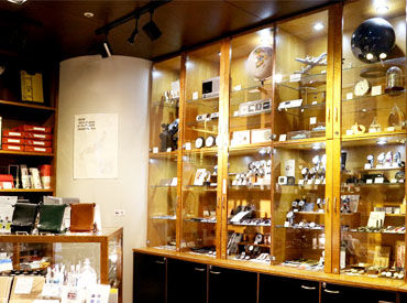 慣れてきたらディスプレイの作成もお任せします♪
自分のスペースを作れることも魅力の1つです◎