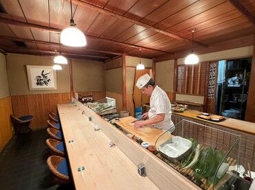 優しい大将のサポートがあるので安心！
家庭と両立しながら働く主婦さんも♪
