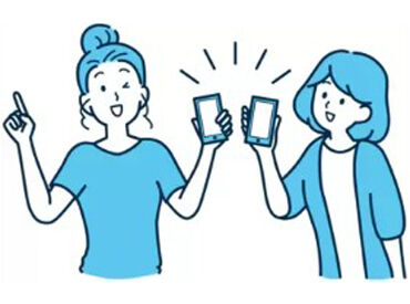 スマホ1つで楽々選考♪
履歴書不要＆オンライン面接なので来社不要！