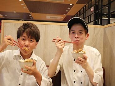 カルビッシュ　浜松西伊場店 ＼学生さん活躍中★高校生可◎／
まかないおいし～！
人気のまかないは無料で食べられちゃいます♪