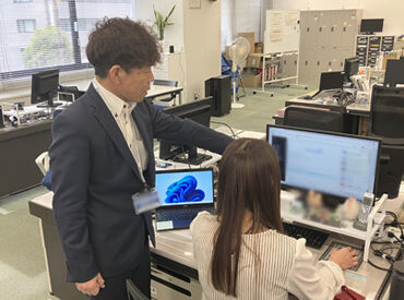 分からないことがあれば、スタッフがサッとフォローします
常にスタッフが近くにいるので安心です