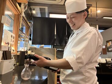 鰻 炭焼 ひつまぶし 美濃金 神田本店 落ち着いた雰囲気なので、未経験から働きやすい◎
気になる方は”履歴書不要”で面接へ♪