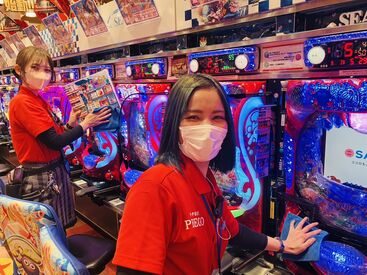 ★力仕事がほとんど無し
自動計数機付きなので
「玉運びなし」で足腰にも優しいお店です♪