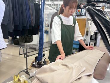 クリーニングぴいぷる 西賀茂店 99％の方が未経験スタートですので安心してスタートできますよ！イチから丁寧にお教えします♪
