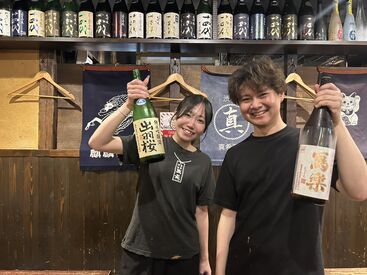 真希そば 渋谷店 ＼新たな仲間と出会えるチャンス／
現役スタッフは、多趣味・お酒好きetc
個性豊かで優しい店長とみんなでお待ちしてます♪