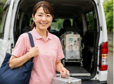 株式会社ルフト・メディカルケア　お仕事No.230 西調布駅/172 資格を活かして安心して働けます！
働き方の希望もお気軽に仰ってださい。
※写真はイメージ
