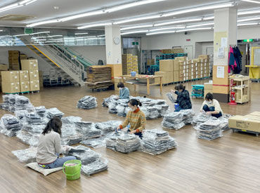 株式会社インデップ ☆9月～11月末限定☆
先輩スタッフは全員女性♪
家事や育児との両立なども◎
実際に主婦さんが活躍中だから
相談しやすい！