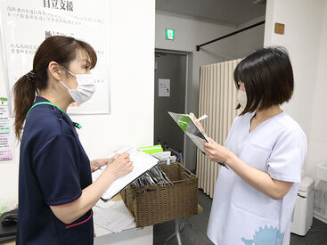 資格を活かして働きたい方にピッタリ◎
ブランクがある方も歓迎！