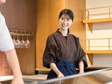 焼鳥 朱夏　 個人店なので働きやすさバッチリ！
定着率◎