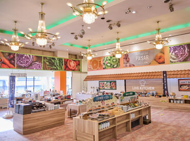 家族連れで賑わう温泉リゾートホテルでのお仕事♪
新しい仲間と一緒に楽しく働きませんか？