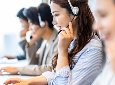 人と話すのが好き！
最初はそんな志望動機でOK♪
まずはお気軽にご応募を！
※写真はイメージ