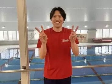 はるおかスイミングスクール　武蔵ヶ丘校 まずは体験スタートも大歓迎！
子供たちの成長を間近に見られるお仕事です★